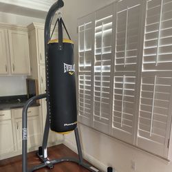 7ft Punching Bag and Heavy Duty Stand