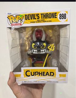 Funko Pop Deluxe Cuphead Devil's Throne #898