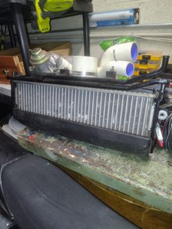 Suburu WRX Turbo Intercooler W/ Wiring Harness