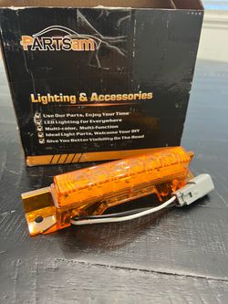 Partsam Amber LED Marker Light