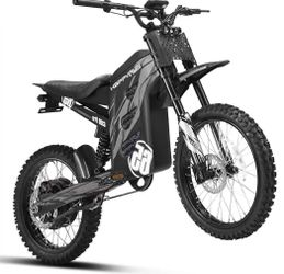 HAPPYRUN G300 Pro Electric Dirt Bike for Adults, 72V 30Ah Battery, 6500W Motor, 50 MPH Speed, 70 Mile Range, 350 Lbs Load Capacity, Hydraulic Brakes