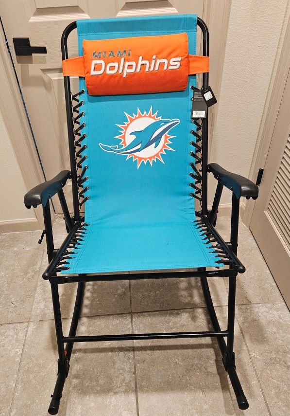 Miami Dolphins Rocking Chair 