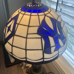 New York Yankee Tiffany Lamp 