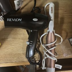 Blow Dryer And Curler