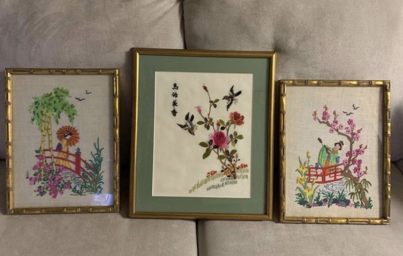 Needlepoint Art 3/$60