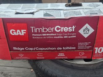GAF TimberCrest Ridge Cap Shingles