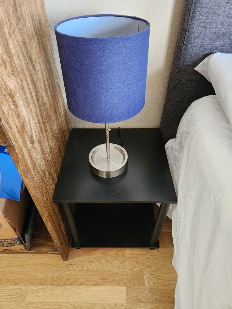 Little End Table And Lamp