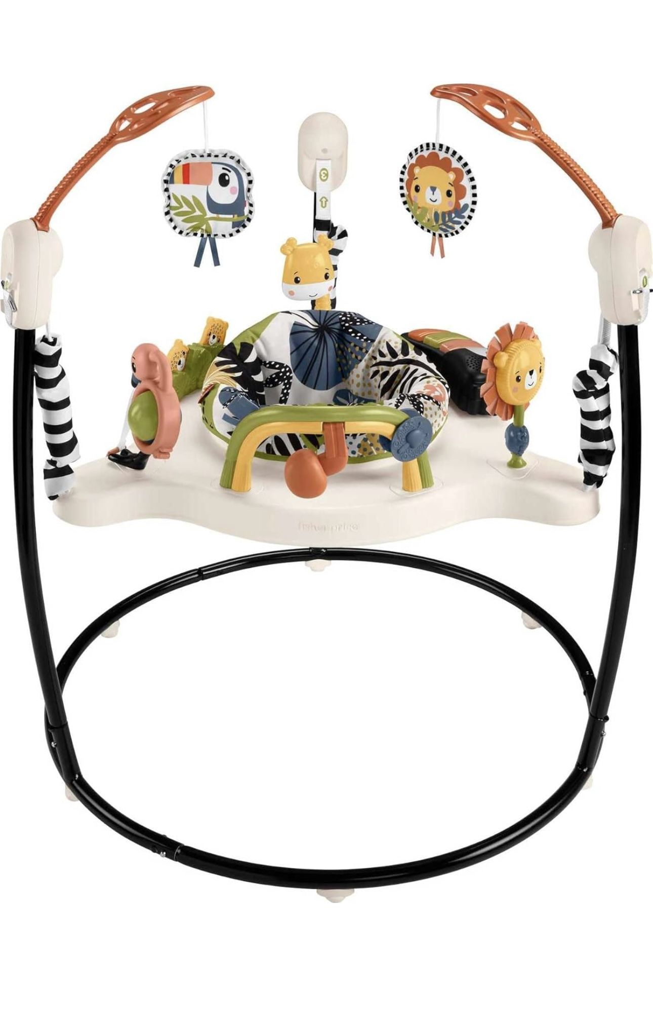 Brand New Unopened Fisher-Price Baby Bouncer Palm Paradise Jumperoo Activity Center with Music Lights Sounds and Developmental Toys