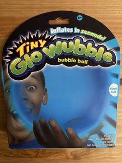 Glo Wubble Bubble Ball- Blue