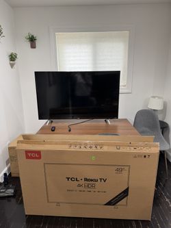 49 inch TCL Roku Smart TV