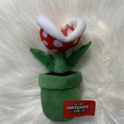 Universal Studios Super Nintendo World Piranha Plant 8 Inch Plush
