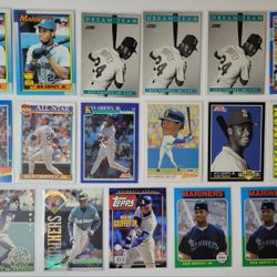 1990 Topps Ken Griffey Jr Gold Rookie Cup 336 Lot Baseball HOF Score (contact info removed) Fleer Leaf Donruss 1991 HOF All-Star  Archives Tm-5 128 
