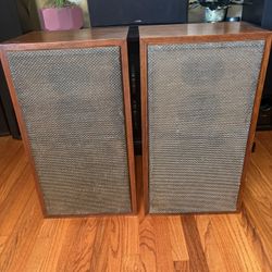 Vintage home speakers with upgraded speakers