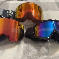Snowboard or Ski Snow Goggles