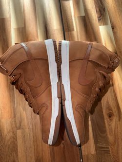 Nike Dunk High Brown Leather Men’s Size 10.5