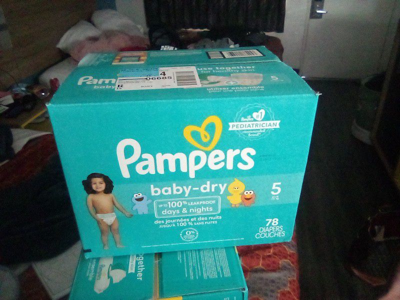 Pampers Sizes N/2/5
