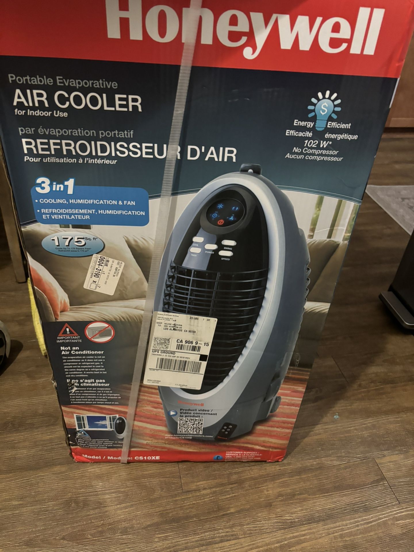 Honeywell Air Cooler/purifier