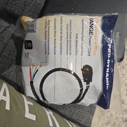 4' Universal 4 Wire Power Cord