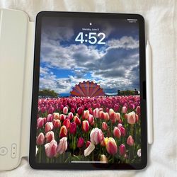 Apple - 11-inch iPad Air M2 chip Built for Apple Intelligence Wi-Fi 128GB