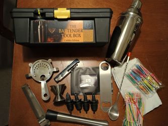 Bartender Kit 3pc Cobbler Shaker (plus)