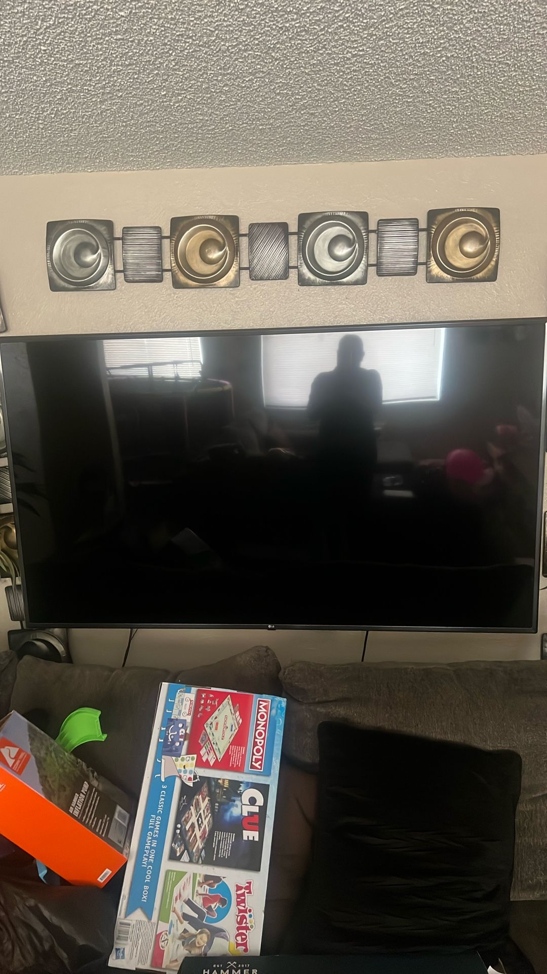 75 Inch LG Smart Television With Mount