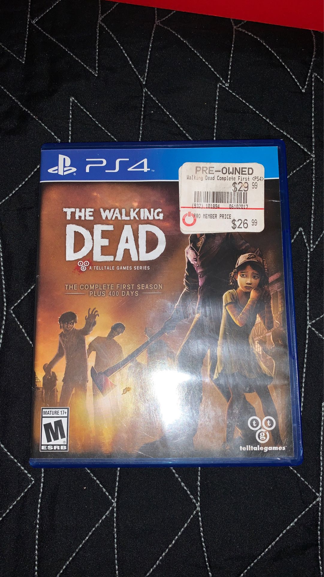 The Walking Dead PS4 game