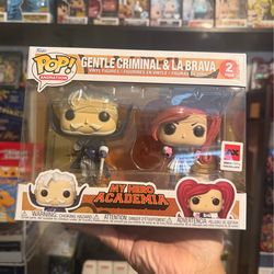 Gentle criminal & la brava my hero academia funko pop new