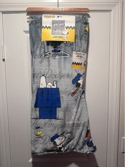Snoopy Dodgers Blanket