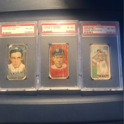 PSA Authentic Brooklyn Baseball Cards. 