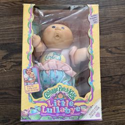 Vintage 1991 Cabbage Patch Kids Little Lullabye by Xavier Roberts a musical doll
