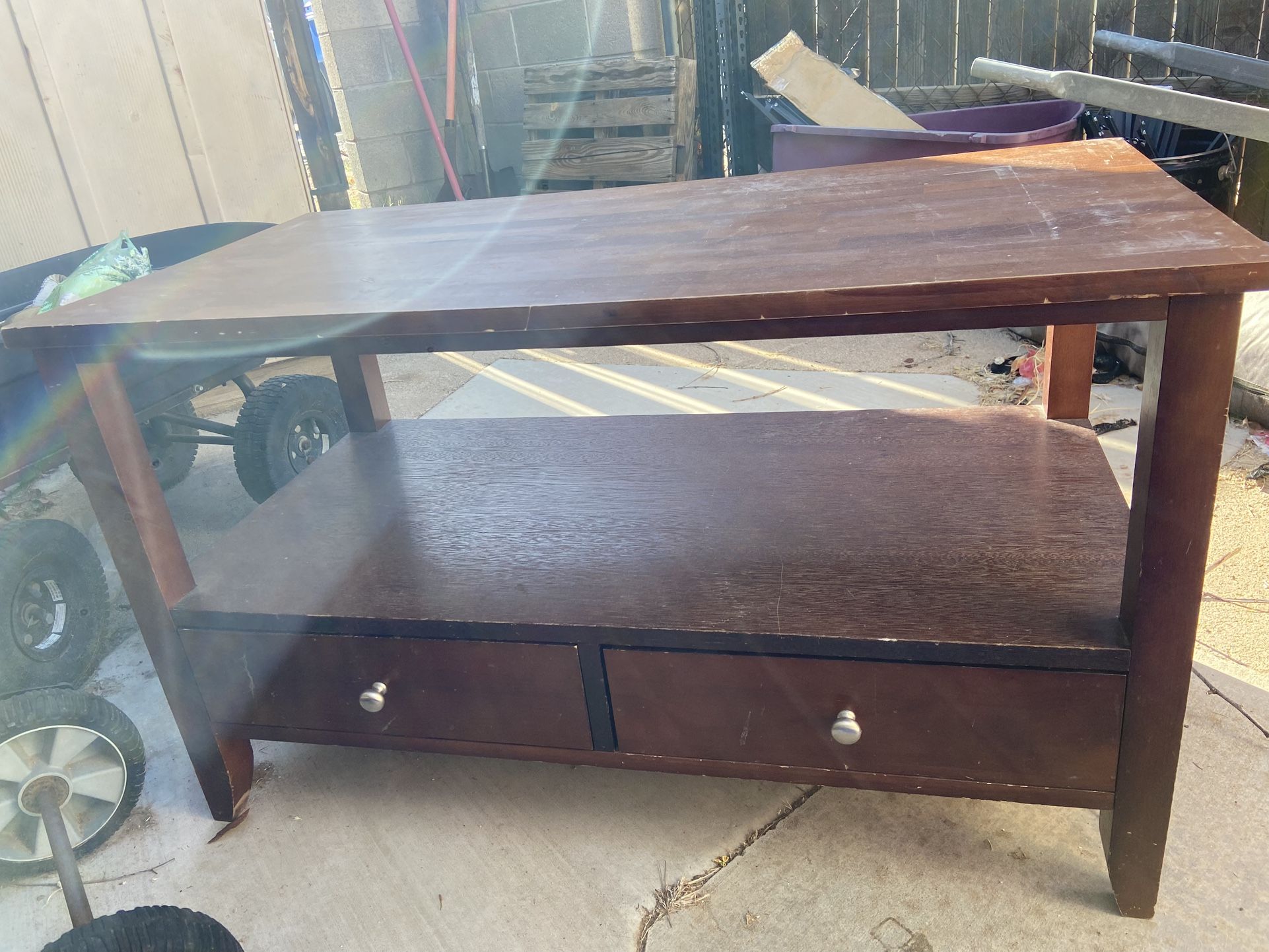 Wooden Shelving 