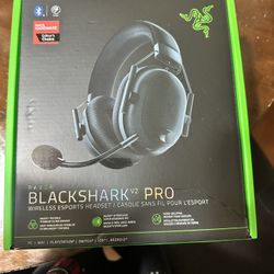 Black shark V2 Pro Razer Headset For Gaming/podcasting