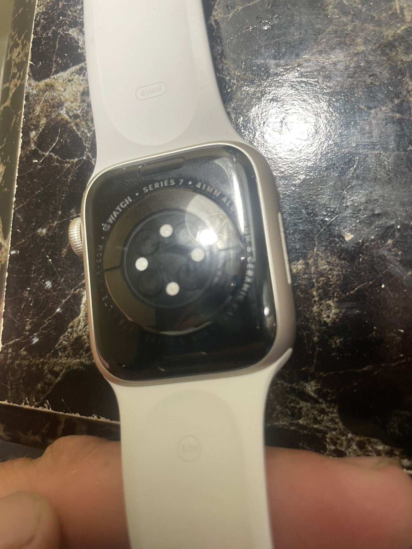 Apple Watch Series 7 With Charger Cord And Wrist Band