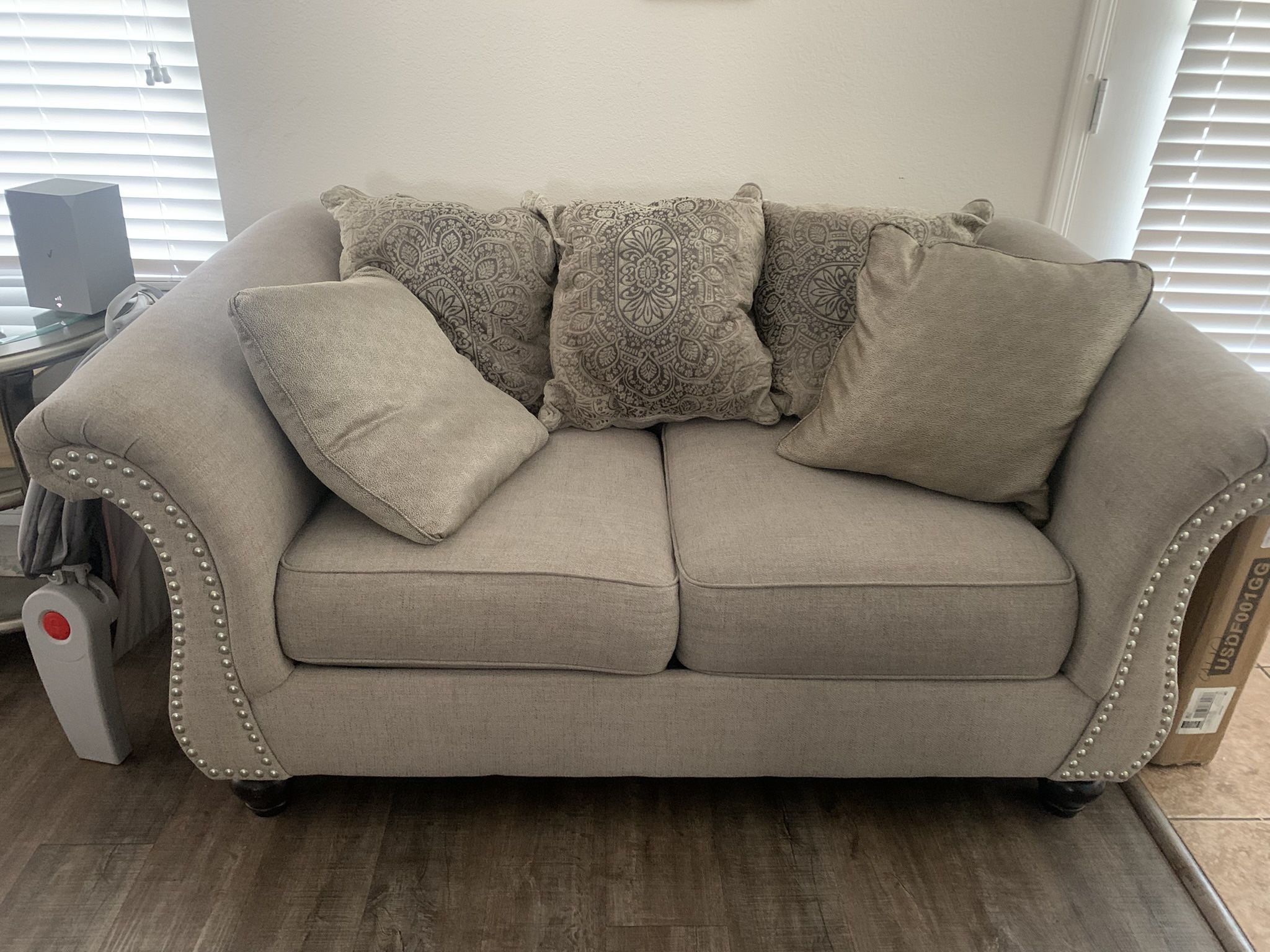 Couches And End Table Set