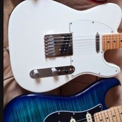 Red, White & Blue Fender Best Colors Ever Strats, Gorgeous Condition & Ready For U = $561.00.00 Each Or May Trade + $ To U Or?