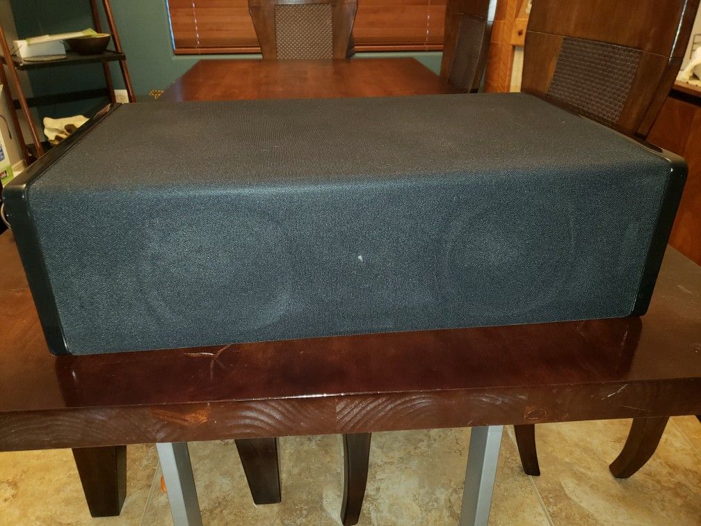 Definitive Technology CLR-2500 center channel speaker with powered Subwoofer