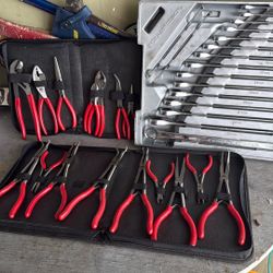 Mac pliers  And . Gear Wrench