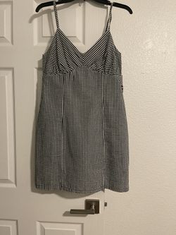 V Neck Mini Dress