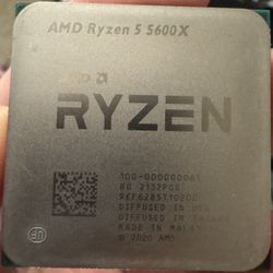 AMD Ryzen 5 5600X 3.7 GHz 6 Cores (100-000000065) Processor