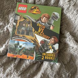 Jurassic World -Lego Set Including 2 Books 