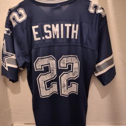 Starter Dallas Cowboys Emmitt Smith Jersey #22 Youth Large Logo Vintage 90’s