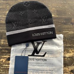 Black Louis Vuitton Beanies