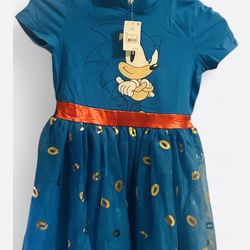 NWT sonic dress  Or Costume Size  10/12
