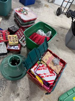 Various Christmas items