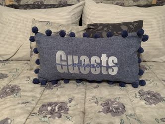 Custom Embroidered Pillow