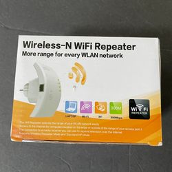 WiFi repeater network range extender
