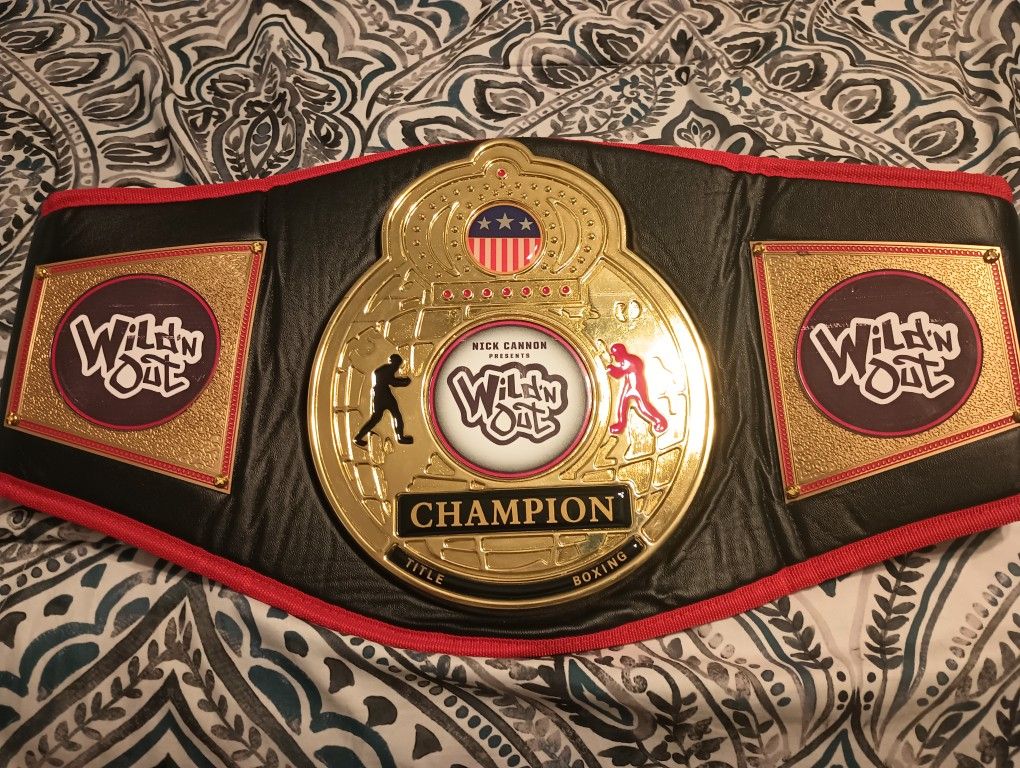 Nick Cannon "Original" Wild N Out Championship Belt