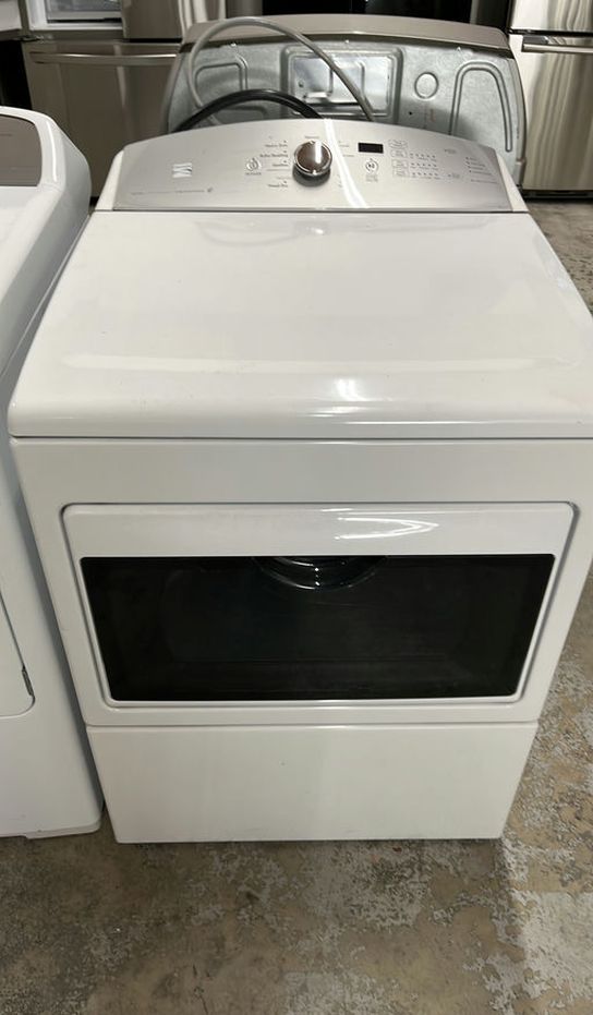 Kenmore Dryer with SensorDry - White