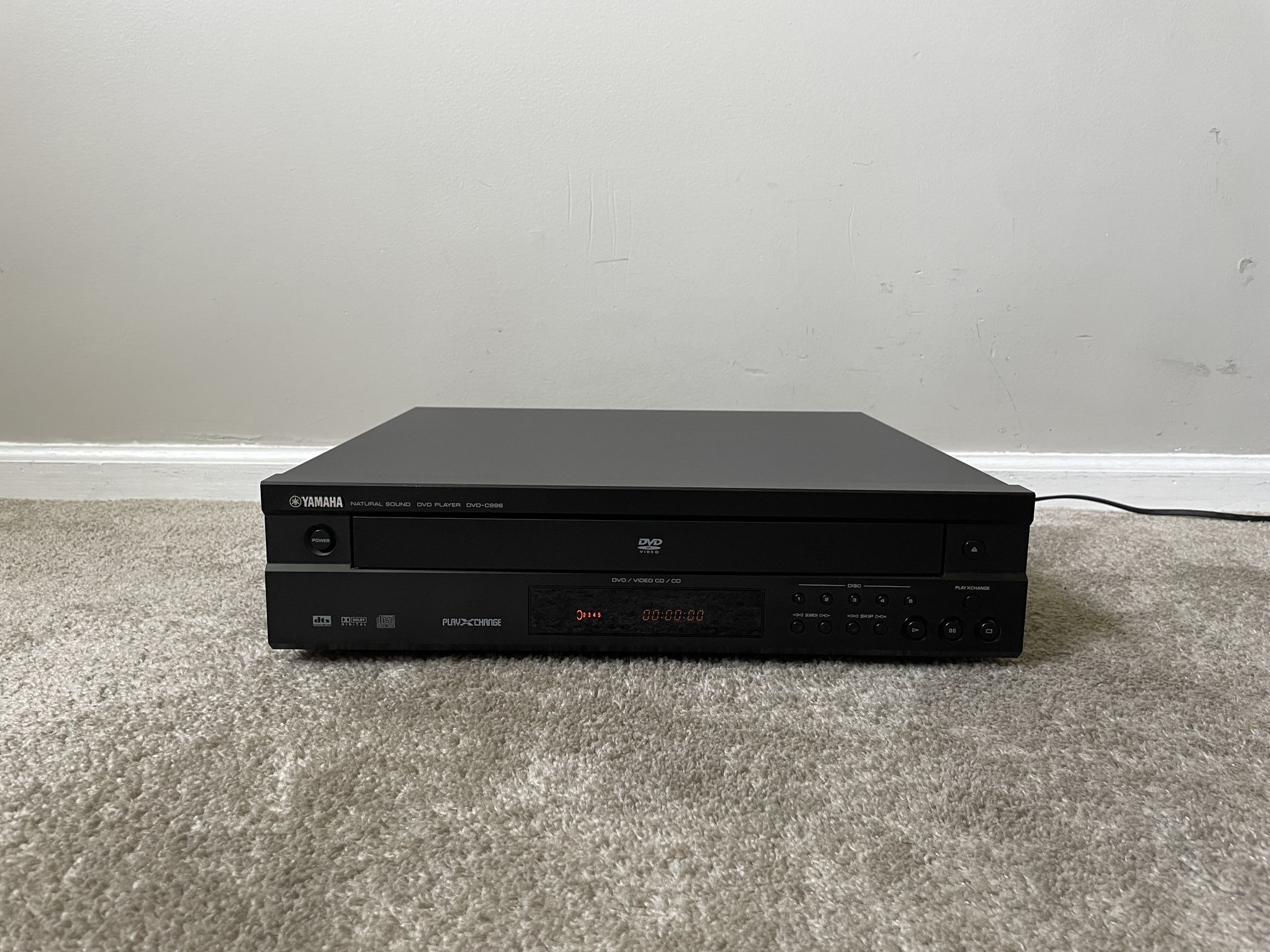 Yamaha DVD-C996 5 Compact Disc CD DVD Changer Player