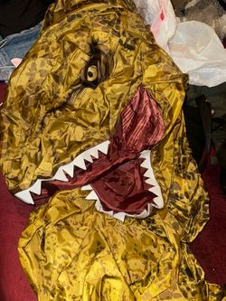 Kids dinosaurios T-Rex inflatable costume (6-10)